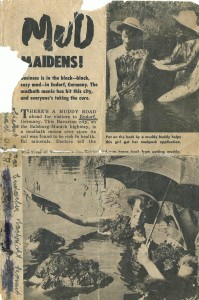 Moorbad - sehr alter Zeitungsartikel Teil 1